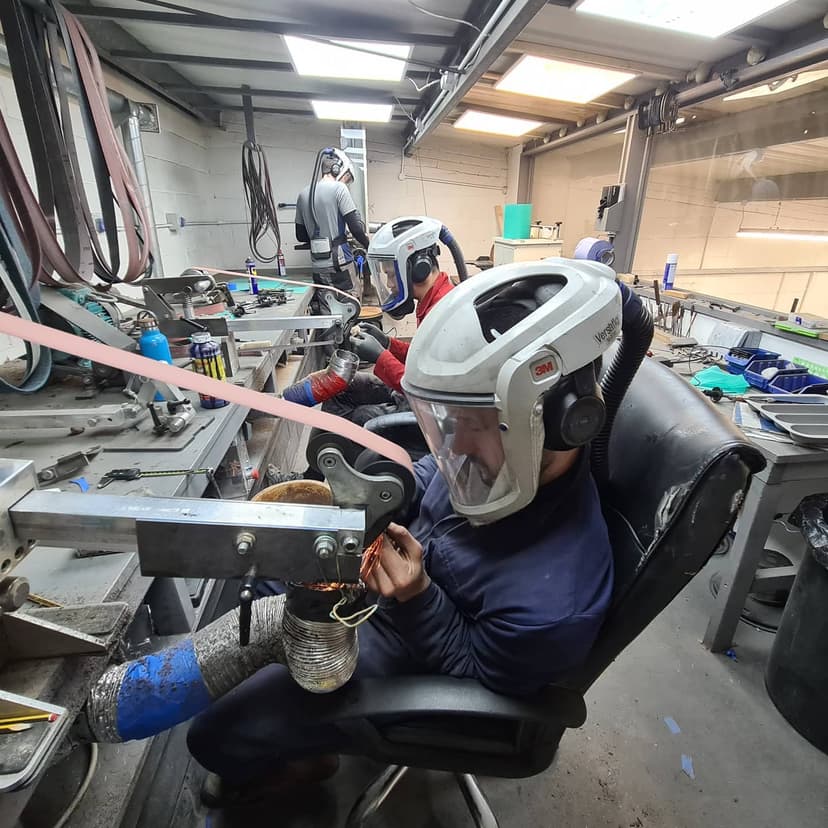 New grinding room